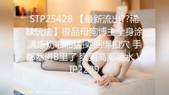 STP25428 【最新流出??稀缺玩法】极品母狗博主全身涂满炼奶啪啪猛操 捆绑扣穴 手都塞进B里了 爽到高潮喷水 VIP2209