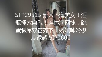 STP29515 新人下海美女！酒瓶插穴自慰！连体渔网袜，跳蛋假屌双管齐下，娇喘呻吟极度诱惑 VIP0600