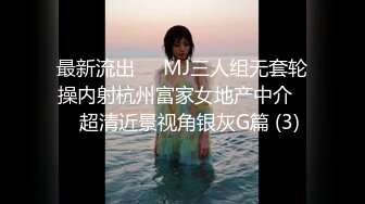 最新流出❤️MJ三人组无套轮操内射杭州富家女地产中介❤️超清近景视角银灰G篇 (3)