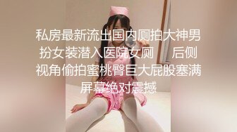 私房最新流出国内厕拍大神男扮女装潜入医院女厕❤️后侧视角偷拍蜜桃臀巨大屁股塞满屏幕绝对震撼