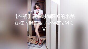 【在线】戴着时尚圆帽的小美女往下退去裙子不停的ZM 1V