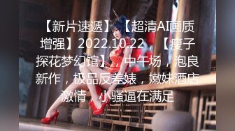 【新片速遞】 【超清AI画质增强】2022.10.22，【瘦子探花梦幻馆】，中午场，泡良新作，极品反差婊，嫩妹酒店激情，小骚逼在满足