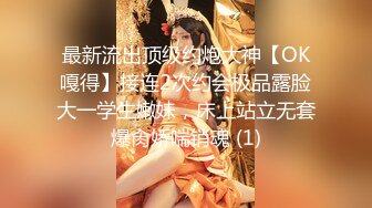 最新流出顶级约炮大神【OK嘎得】接连2次约会极品露脸大一学生嫩妹，床上站立无套爆肏娇喘销魂 (1)