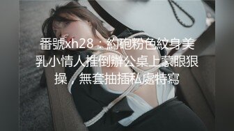 番號xh28：約砲粉色紋身美乳小情人推倒辦公桌上蒙眼狠操，無套抽插私處特寫